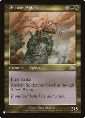 Ancient Spider - Planeshifted